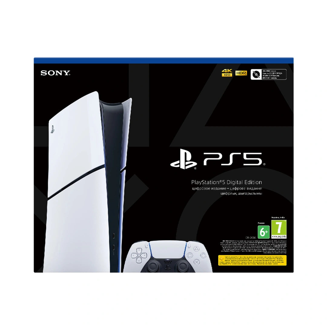 Sony PlayStation 5 Slim Console Digital Edition Disc D-Chassis in Qatar Sony PlayStation 5 Slim Console Digital Edition Disc D-Chassis in Qatar